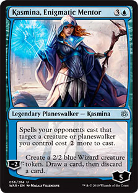 Kasmina, Enigmatic Mentor - WAR - U 