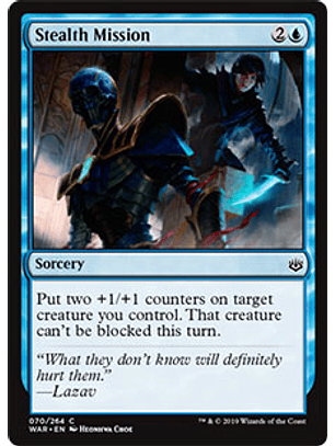 Stealth Mission - WAR - C 