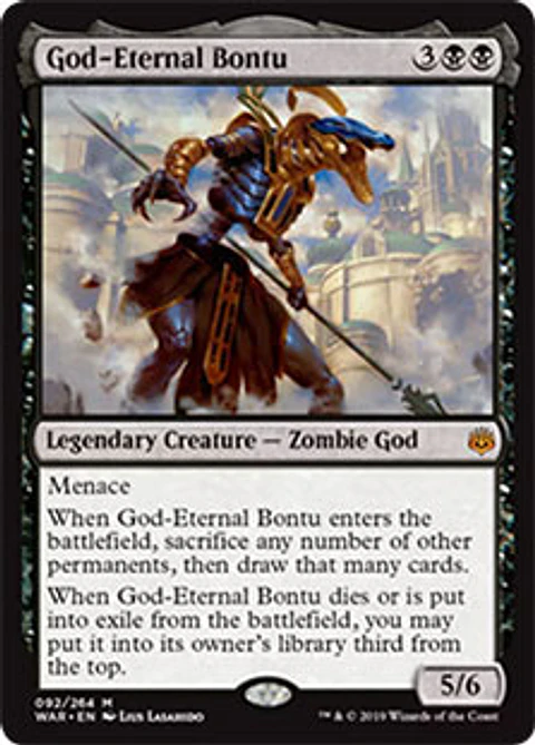 God-Eternal Bontu - WAR - M 
