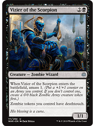 Vizier of the Scorpion - WAR - U