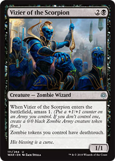 Vizier of the Scorpion - WAR - U