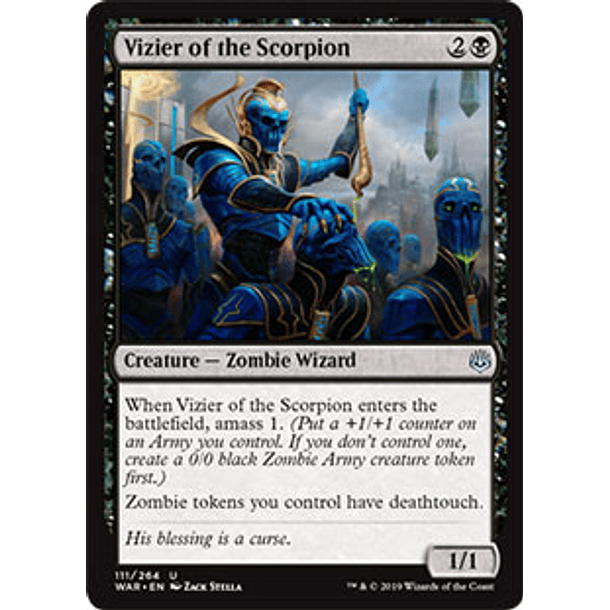 Vizier of the Scorpion - WAR - U