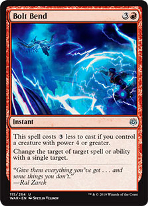 Bolt Bend- WAR - U