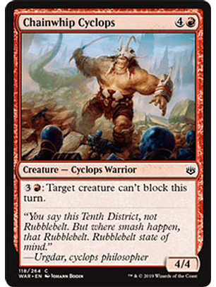 Chainwhip Cyclops - WAR - C 