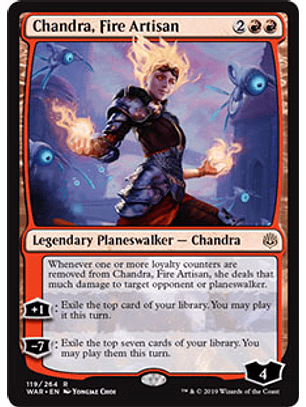 Chandra, Fire Artisan - WAR - R 