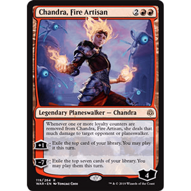 Chandra, Fire Artisan - WAR - R 