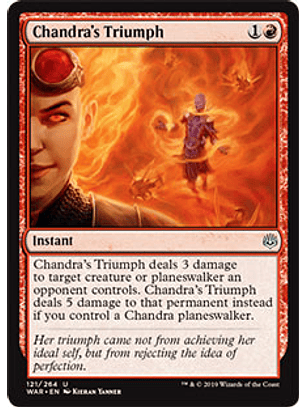 Chandra's Triumph - WAR - R 