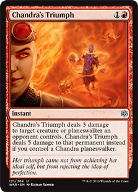 Chandra's Triumph - WAR - R 