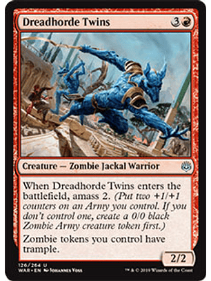Dreadhorde Twins - WAR - U 