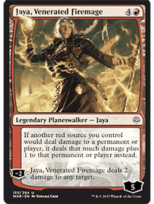 Jaya, Venerated Firemage - WAR - U 