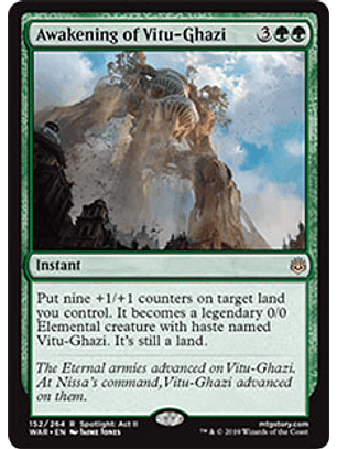 Awakening of Vitu-Ghazi - WAR - R 