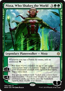 Nissa, Who Shakes the World - WAR - R  1