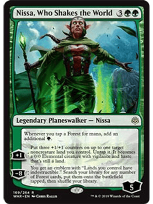 Nissa, Who Shakes the World - WAR - R 