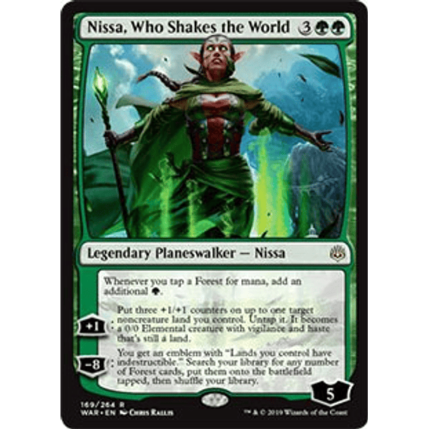 Nissa, Who Shakes the World - WAR - R 