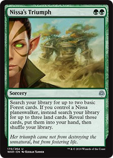 Nissa's Triumph - WAR - U  1