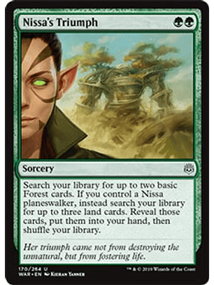 Nissa's Triumph - WAR - U 