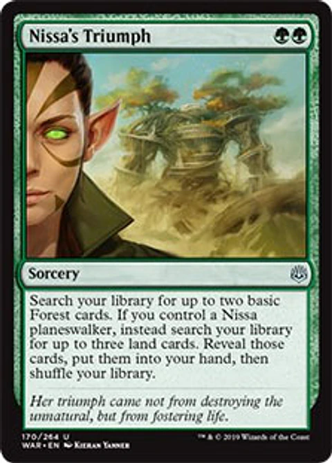 Nissa's Triumph - WAR - U 