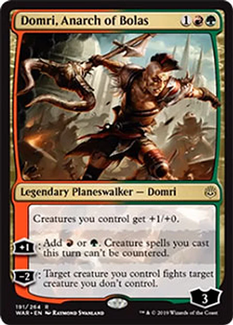 Domri, Anarch of Bolas - WAR - R 