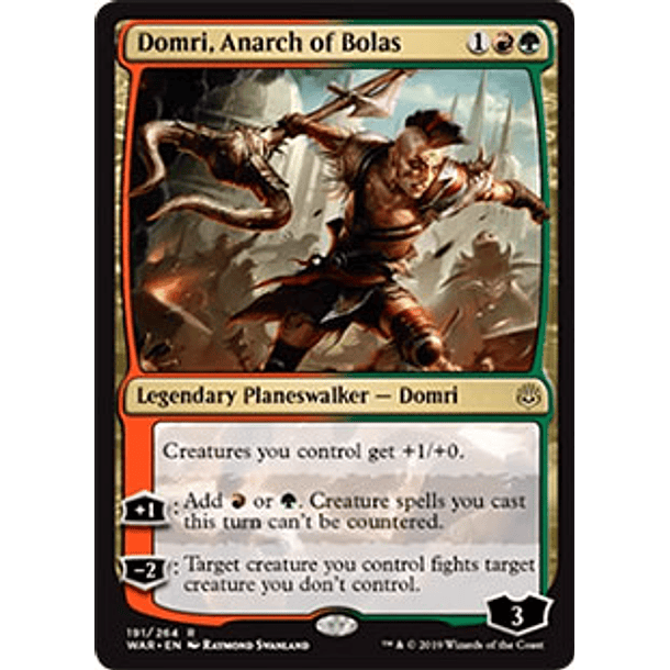 Domri, Anarch of Bolas - WAR - R 