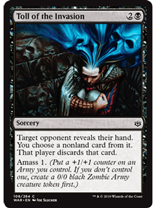 Toll of the Invasion - WAR - C 