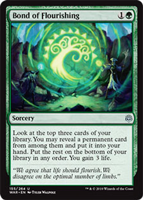 Bond of Flourishing  - WAR - U 