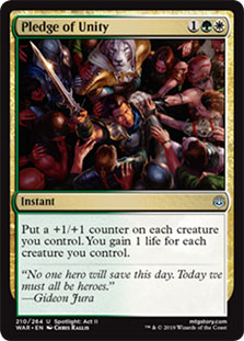 Pledge of Unity - WAR - U  1