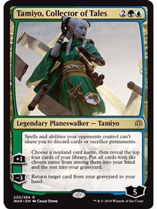 Tamiyo, Collector of Tales - WAR - R 