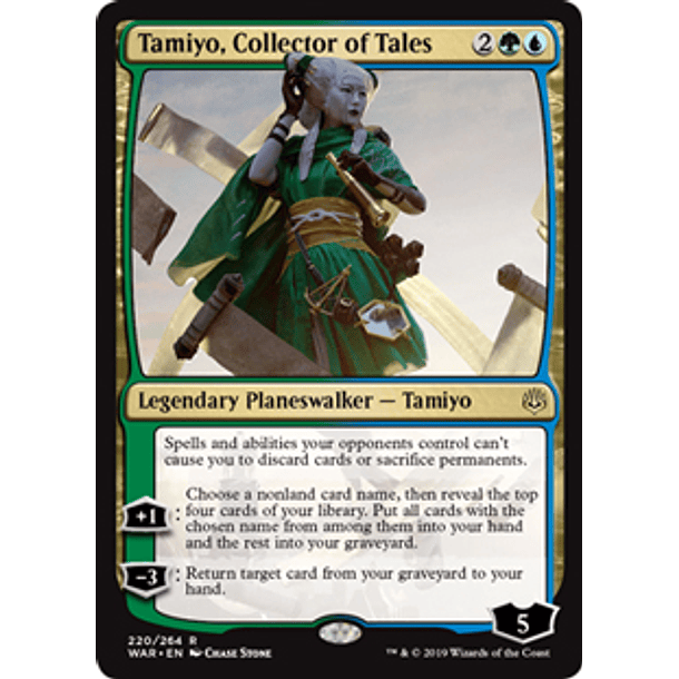 Tamiyo, Collector of Tales - WAR - R 