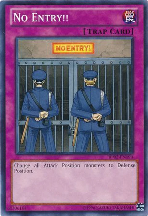 No Entry!! - BP02-EN190 - Common