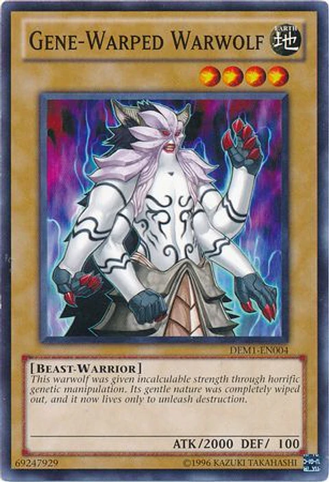Gene-Warped Warwolf - DEM1-EN004 - Common (español)