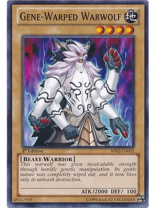 Gene-Warped Warwolf - BP02-EN002 - Common