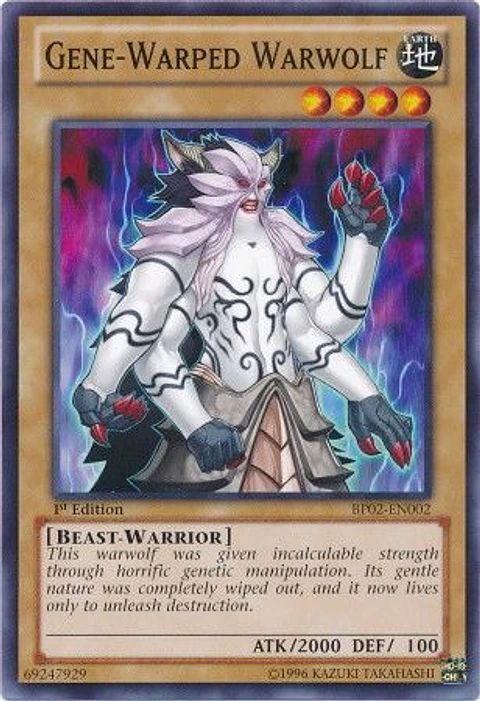 Gene-Warped Warwolf - BP02-EN002 - Common