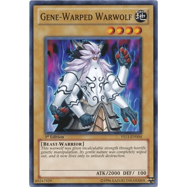 Gene-Warped Warwolf - YS11-EN004 - Common