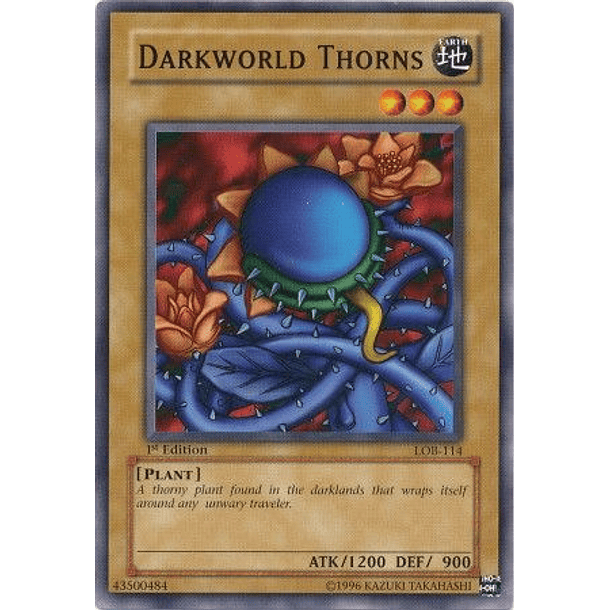 Darkworld Thorns - LOB-114 - Common (español)