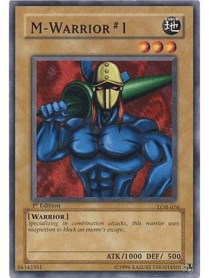 M-Warrior #1 - LOB-076 - Common (español)