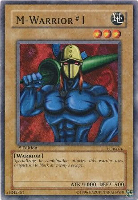 M-Warrior #1 - LOB-076 - Common (español)