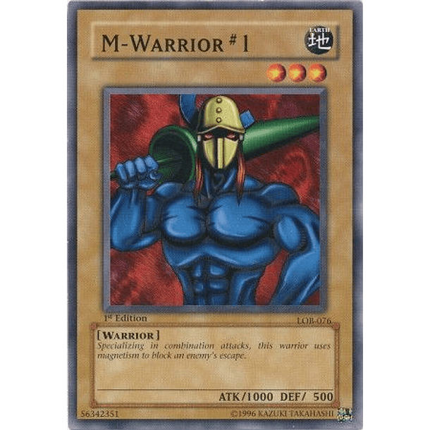 M-Warrior #1 - LOB-076 - Common (español)