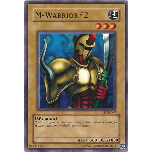 M-Warrior #2 - LOB-077 - Common 