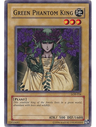 Green Phantom King - LOB-034 - Common (español)