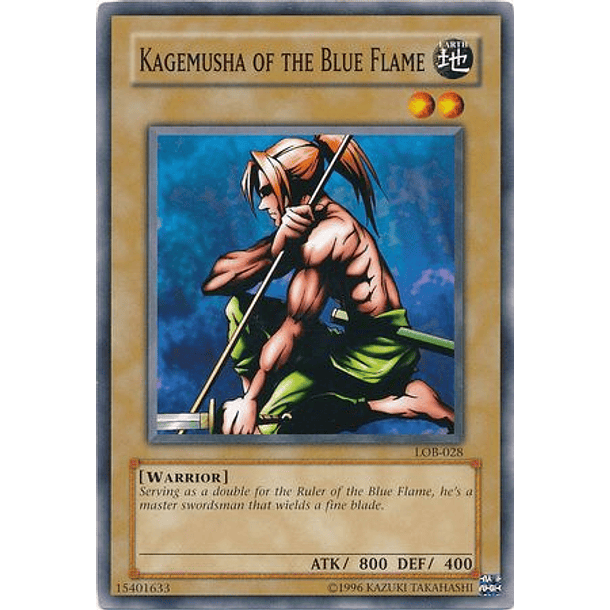 Kagemusha of the Blue Flame - LOB-028 - Common