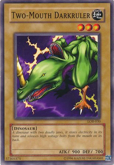 Two-Mouth Darkruler - LOB-030 - Common (Español)