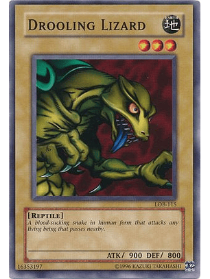 Drooling Lizard - LOB-115 - Common (español)