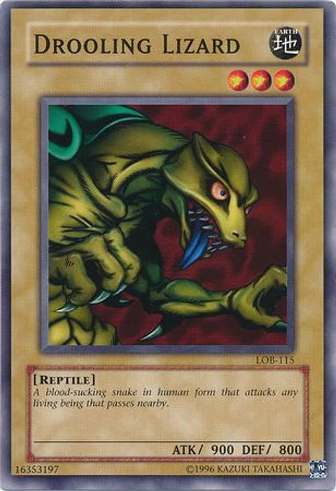Drooling Lizard - LOB-115 - Common (español)