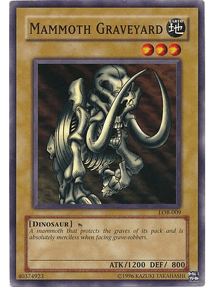 Mammoth Graveyard - LOB-009 - Common (español)