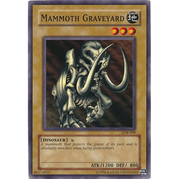 Mammoth Graveyard - LOB-009 - Common (español)