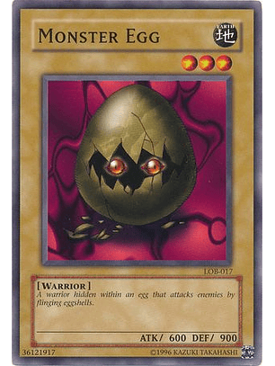 Monster Egg - LOB-017 - Common