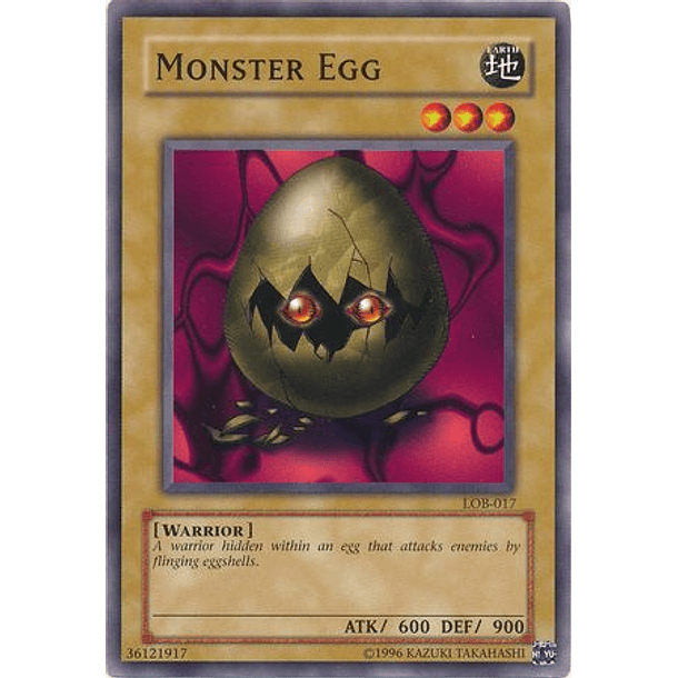 Monster Egg - LOB-017 - Common