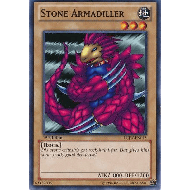 Stone Armadiller - LCJW-EN015 - Common