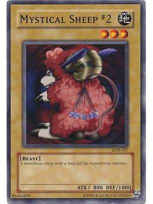 Mystical Sheep #2 - LOB-037 - Common 