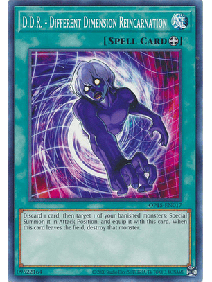 D.D.R. - Different Dimension Reincarnation - OP15-EN017 - Common